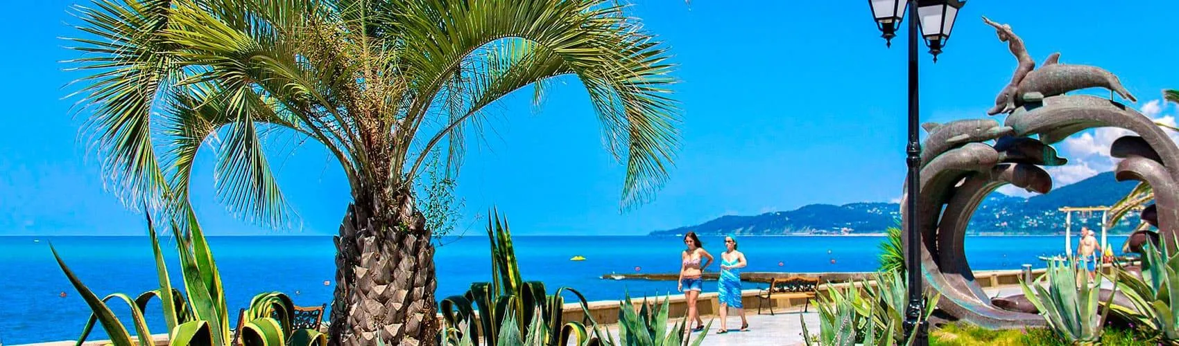 От «Олимпийского парка» до абхазской границы: уединенные участки побережья Имеретинки